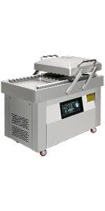VEVOR Chamber Vacuum Sealer, DZ-260A 6.5 cbm/h Pump Rate, Excellent Sealing Effect with Automatic Control, 110V/60Hz Professional Foods Packaging Machine Used for Fresh Meats (260W)
