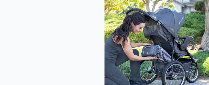 baby Trend Expedition® Jogger Travel System with EZ-Lift™ Infant Car Seat, Dash Black