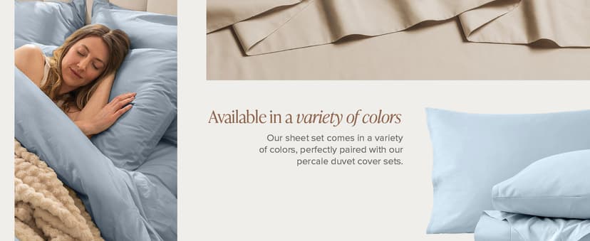 Bare Home 100% Organic Cotton Full XL Sheet Set - Crisp Percale Weave - 260 Thread Count - Lightweight & Breathable - Bedding Sheets & Pillowcases (Full XL, White)