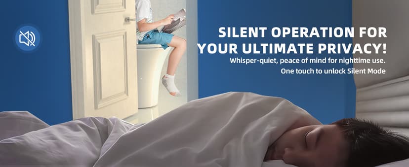 Electric Bidet Toilet Seat, Heated Toilet Seat Elongated with Instant Warm Water & Dryer, Feminine & Front Rear Wash, Wireless Remote, Self-Clean Nozzle, Slow Close Lid, Upgraded Silent ECO Child Mode