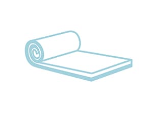 TeQsli Crib Mattress, Dual-Sided Memory Foam Toddler Mattress with Breathable Washable Cover, Standard Size Baby Mattresses for Crib: 52 x 27.6 x 6 Inch