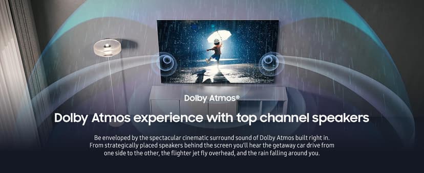 SAMSUNG 55-Inch Class Neo QLED 4K QN85B Series Mini LED Quantum HDR 24x, Dolby Atmos, Object Tracking Sound, Motion Xcelerator Turbo+ Smart TV with Alexa Built-In (QN55QN85BAFXZA, 2022 Model)