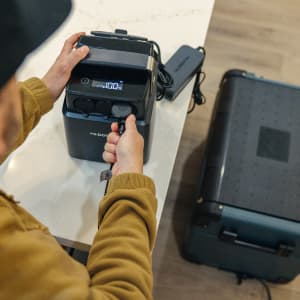 Dometic CFX2 37-Liter Portable Refrigerator and Freezer, Powered by AC/DC