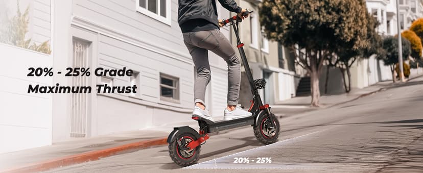 iScooter Electric Scooter, 40/43/50 Miles Long Range & 28/38 MPH Top Speed E Scooter, 10/11/12" Offroad Pneumatic Tire Scooter for Adults with Turn Signals, Double Braking Systems, APP and Storage Bag