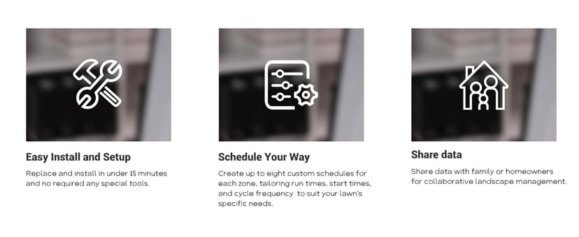 RAINPOINT 8 Zone Smart Sprinkler Controller - Local Weather Intelligence WiFi Sprinkler System Controller, Easy Install APP Control Irrigation System, Sprinkler Timer for Garden Yard