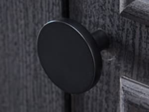 JXQTLINGMU Farmhouse TV Stand for 75 Inch TV, Entertainment Center with Storage, Rustic TV Cabinet with Barn Doors, 66" TV Console for Living Room, Adjustable Shelf - Black