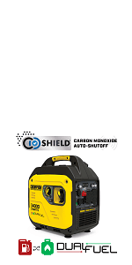 Champion Power Equipment 4000-Watt RV Ready Portable Inverter Generator with Quiet Technology and CO Shield