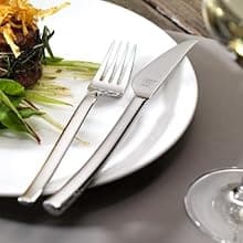 ZWILLING Twin Gourmet 9-Piece Steak Knives with Block, High Carbon Stainless Steel