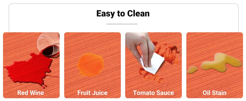 ovios 7 Pieces Patio Furniture Set, Outdoor Wicker Sofa Couch with Swivel Chairs 42" Fire Pit Table, All Weather High Back Modern Conversation Sets, Brown Rattan, Orange Red