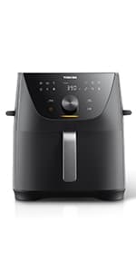 TOSHIBA Rice Cooker 6 Cup Uncooked – Japanese Rice Cooker with Fuzzy Logic Technology, 7 Cooking Functions, Digital Display, 2 Delay Timers and Auto Keep Warm, Non-Stick Inner Pot, White