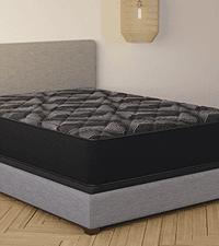 Loosh King Size 12" Extra Firm Mattress Moisture Wicking Fabric, Cool Sleep - Inner Spring System & High-Density Foam Layers for Support & Comfort - CertiPUR-US Certified, Bed in Box