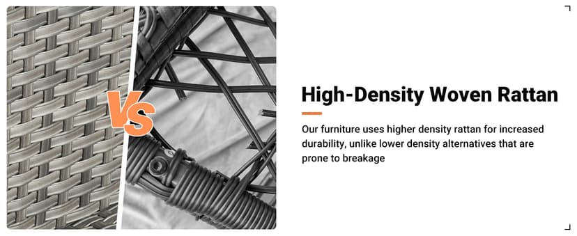 ovios 11 Piece Outdoor Patio Furniture Set with Fire Pit Table,Conversation Sectional Wicker Couch with Swivel Chairs,Modern Outside Sofa for Balcony Backyard, Dark Grey