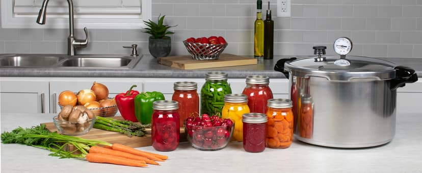 Presto 01755 16-Quart Aluminum canner Pressure Cooker, One Size, Silver