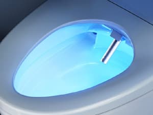 Upgrade Smart Bidet Toilet Seat Elongated, Electronic Heated Bidet with Adjustable Warm Air Dryer, Unlimited Warm Water, Night Light, Slow Closed Toilet Seat & Lid, Remote Control