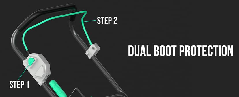 Litheli 2x20V Battery Powered Cordless Snow Blower, 20'' Brushless Electric Snow Thrower with Wheels, LED Lights, 180° Chute, Powerful Snow Removal Kit with 4.0Ah Battery and Fast Charger