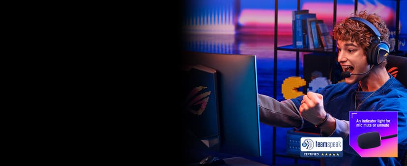 ASUS ROG Delta II Wireless Gaming Headset (BT, ROG SpeedNova 2.4GHz, 3.5mm, 50mm Titanium-Plated Drivers, 10mm Super-Wideband Mic, 110HR Battery, DualFlow Audio, for PC, Switch, PS5, Xbox)- Black