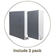 Kalawen Booster Seat for Kitchen Chair, Upgraded 2Pcs PU Washable Straps Safety Buckle Kids Toddler Booster Seat for Table