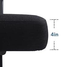 Ergonomic Kneeling Chair with Back Support, Ergonomic Kneeling Tool with Brake and Smooth Gliding Casters, Adjustable Stool for Home and Office, Posture Chair to Relieve Back Pain, Black Linen