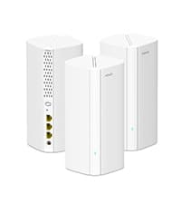 Tenda AX3000 WiFi 6 Mesh System Nova MX12 - Whole Home Covers up to 7000 sq.ft - Dual-Band Mesh Network for 160+ Devices - 1.7 GHz Quad-Core CPU - Replaces Wireless Router - 3-Pack(2025 New Version)