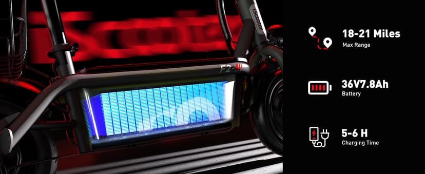 iScooter Electric Scooter with Seat, 37/21 Miles Long Range & 28/19/15.6 MPH Top Speed, 14"/12"/10" Pneumatic Tire, Height Adjustable Seat & Handlebar, Dual Suspensions Commuting Scooter with Basket