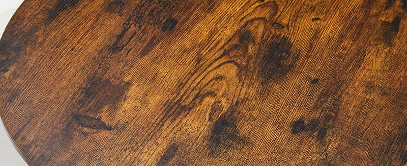 Round End Table with Storage Shelf,3 Tier Modern Side Table, Sofa Recliner Side Table,Accent Coffee Table,Nightstand for Living Room Bedroom for Small Spaces,19.7" D x 21.7" H