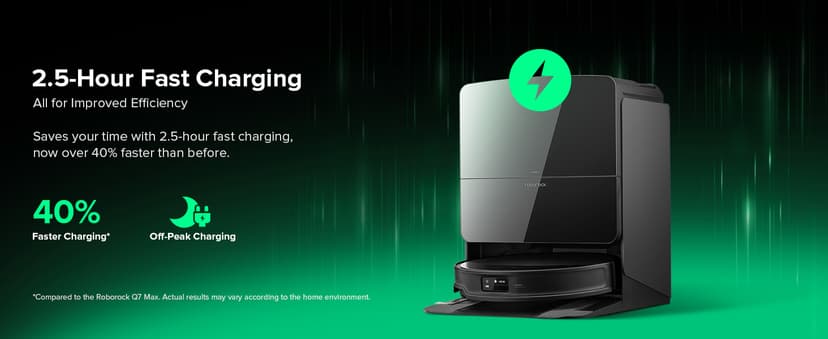 roborock Saros 10R Robot Vacuum and Mop, Powerful Suction, Zero-Tangling, 3.14’’ Ultra Slim, FlexiArm Riser Technology for Carpet & Floor, Corner & Edge Cleaning, Self-Emptying, Hot Air Drying, Black