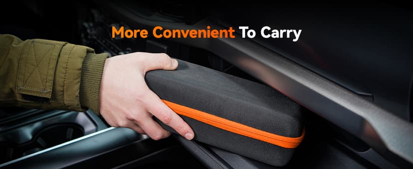 WOLFBOX 4000A Jump Starter,12V Car Battery Jump Starter with 65W Quick Charger,LED Display,24000mAh Portable Jump Starter Battery Pack(10L Gas 10L Diesel Engine) with Booster,LED Light,Jumper Cables