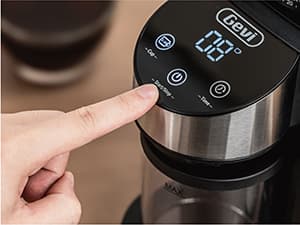 Gevi Coffee Grinder Electric,Coffee Bean Grinder with 35 Grind Settings for Espresso,Drip,French Press,Burr Coffee Grinder for Home Use,Anti-static Design,Black