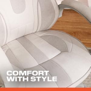 X Rocker PC Computer Gaming Desk Chair with Wheels, College Dorm Room Essentials for Guys and Girls, Adjustable, Ergonomic Office Chair for Gamers