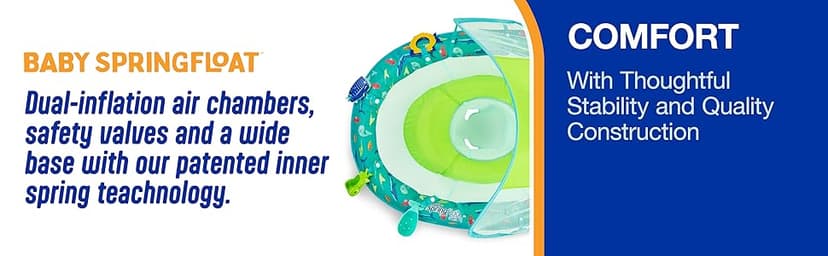 SwimWays Baby Spring Float Splash N Play