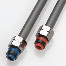 Delta Faucet Stryke Pull Down Bathroom Faucet, Bathroom Pull Out Faucet, Brushed Nickel Widespread Bathroom Faucet 3 Hole, Bathroom Sink Faucet, Lumicoat Stainless 357756-SSPD-PR-DST