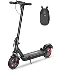 iScooter Electric Scooter, 10" Tires, 800W Motor E-Scooter Up to 25/28 Miles Range, Top Speed 24/28 MPH, Adjustable Handlebar Height, Folding Commuting Electric Scooter for Adults-(Optional Seat)