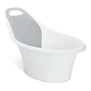 Munchkin® Sit & Soak™ Baby Bath Tub, 0-12 Months, White, 25 x 16.25 x 15 Inch
