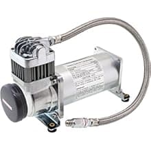 Vixen Horns 12V Air Compressor with Tank 1.5 Gallon - 150 PSI Working Pressure Onboard Air System for Train Horns/Inflating Tires, VXO8315