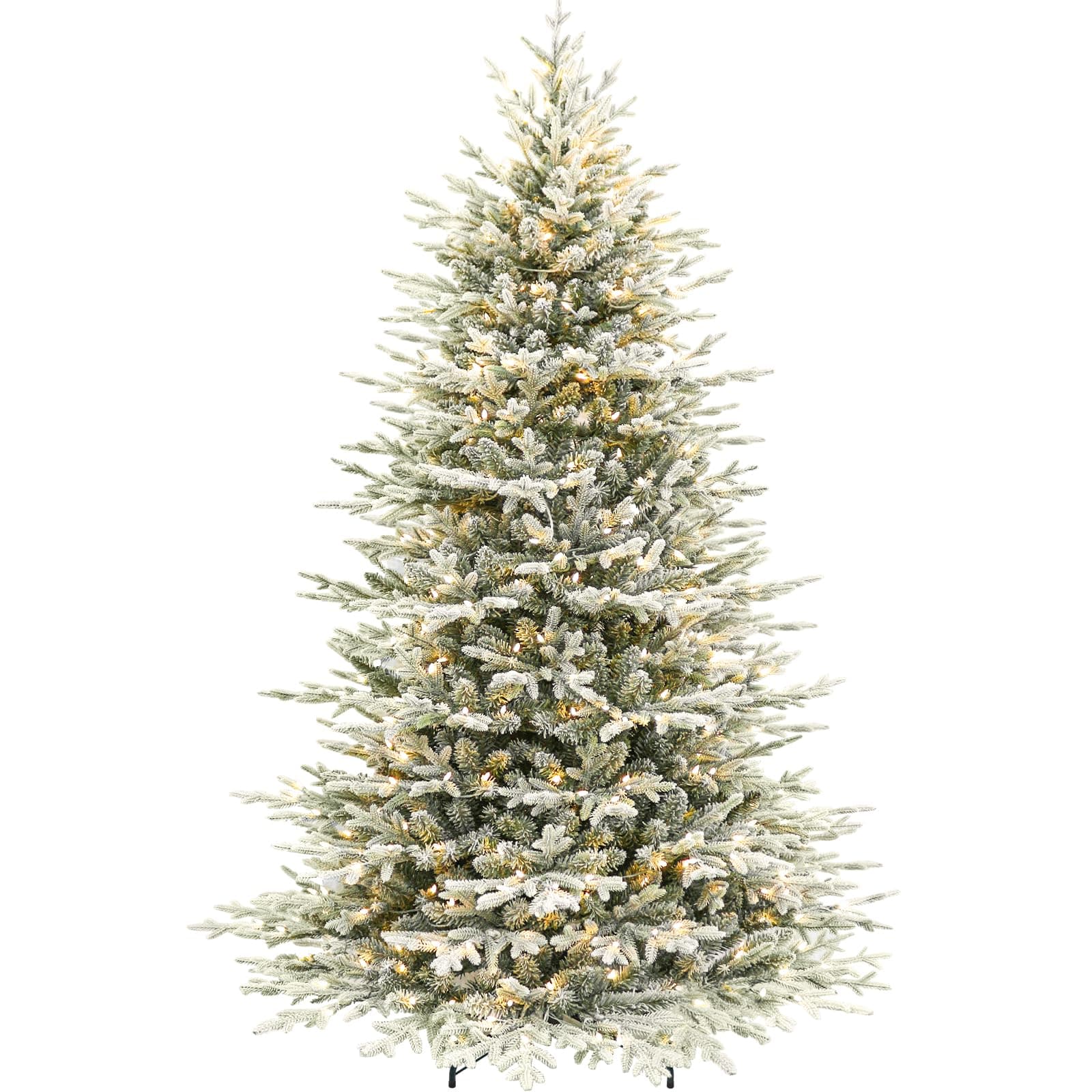 best flocked christmas trees
