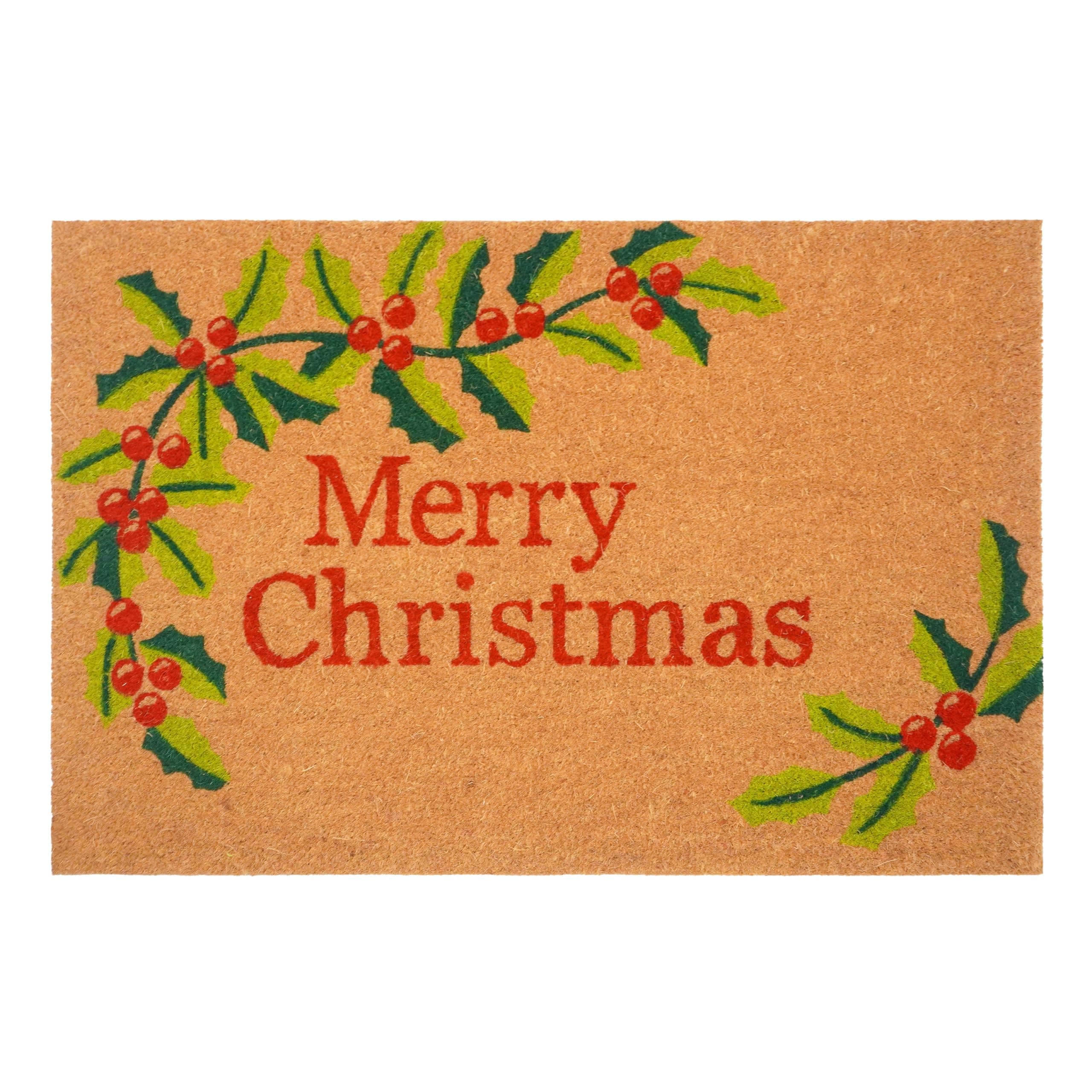 best christmas door mats
