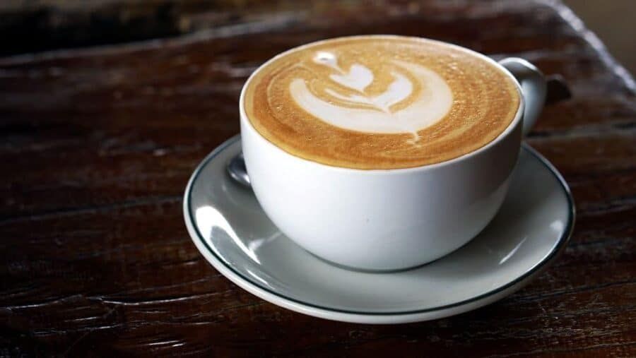 A latte