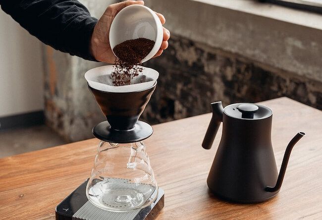 add-coffee-grounds-to-the-brewer